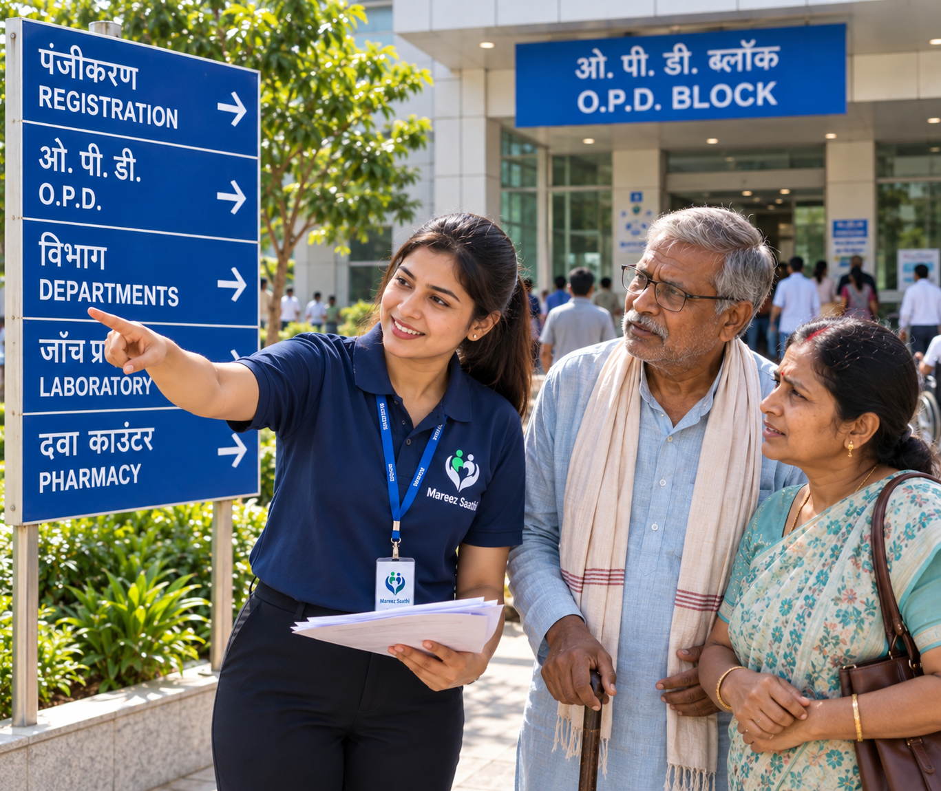 Mareez Saathi patient support at Patna Medical College and Hospital