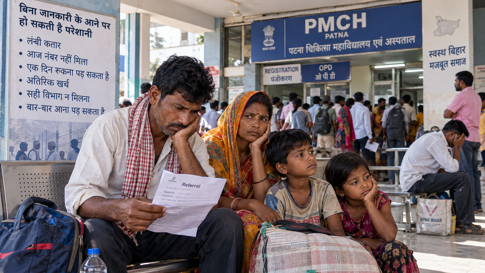 Mareez Saathi patient support at Patna Medical College and Hospital