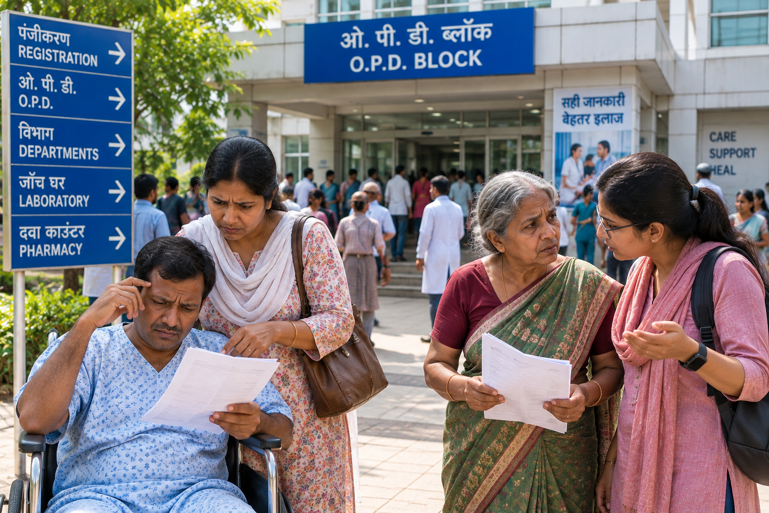 Mareez Saathi patient support at Patna Medical College and Hospital